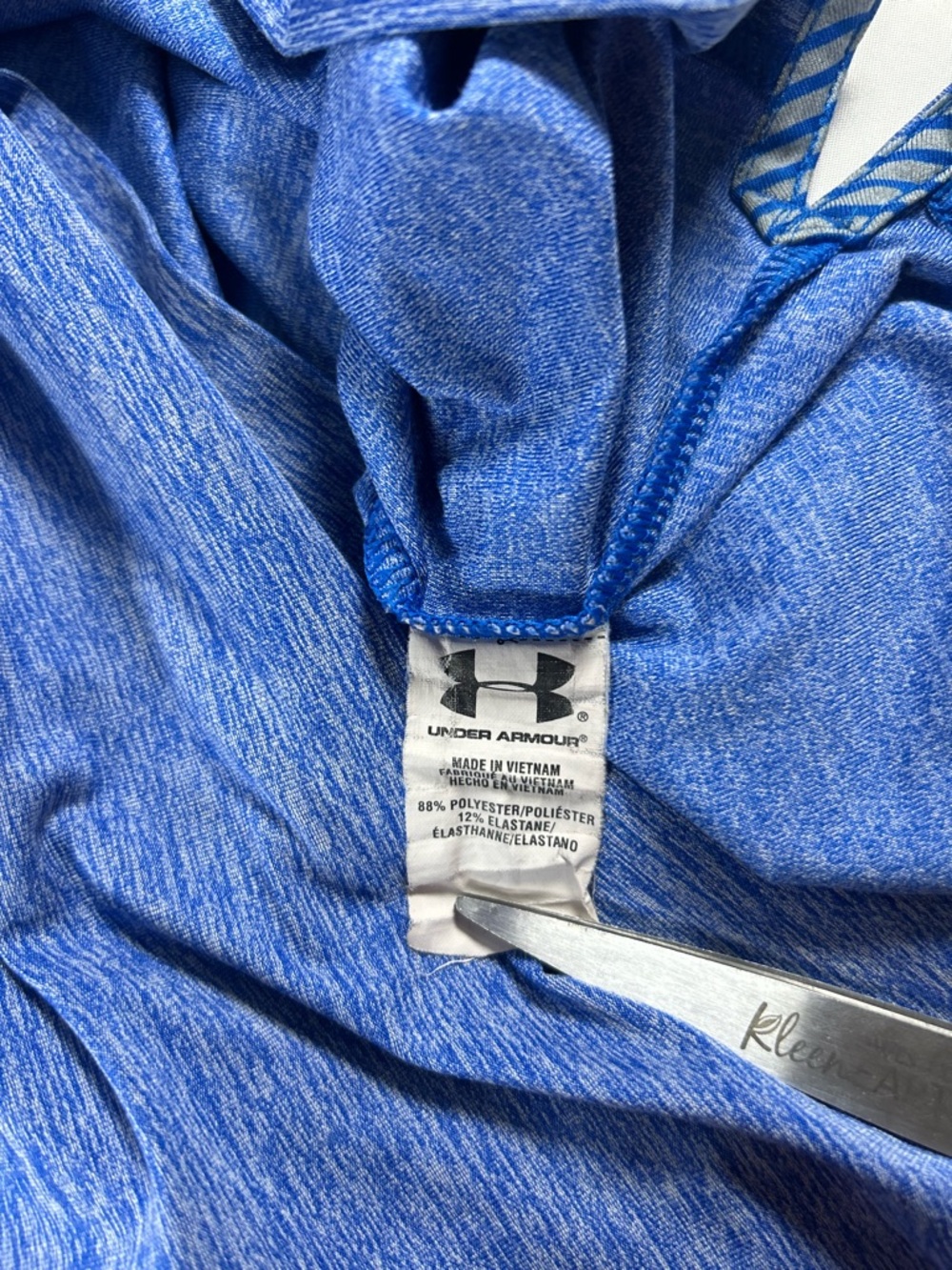 Under Armour Men’s Heatgear Blue Performance Polo LooseFit Golf ShortSleeve 2XL - Picture 9 of 9